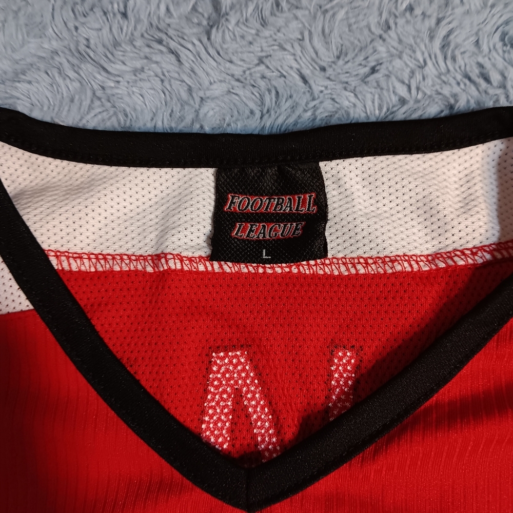 Manchester United Jersey Mens Large Ronaldo #7 Red Home football (No Ofitial) - Picture 5 of 6